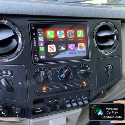 For 2006-2014 Ford F-250 F-350 Super Duty Android 15 Carplay Radio GPS WIFI 64GB - Image 1 of 4
