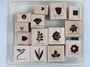 Stampin' Up 15 Petite Posies Briefmarken S236 - Bild 1 von 4