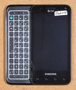 Samsung Captivate Glide SGH-I927 - Black ( AT&T ) Super Rare Slider Smartphone - Picture 1 of 5