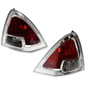 New Left & Right Side Tail Lamp Lens And Housing Fits 2006-2009 Ford Fusion