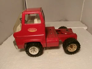 1960's 1970's vintage Red Tonka semi cab over construction cabover truck tractor - Picture 1 of 12