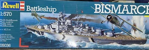 Revell Battleship Model Kit, Bismarck 1:570 Scale, Item 05036 - Picture 1 of 2