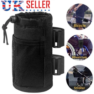 Bike Bicycle Water Bottle Holder Handlebar Cup Drink Holder Stem Bag Waterproof - Picture 1 of 10