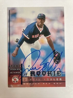 Donnie Sadler Autographed 1998 Leaf Rookies & Stars Card #279 Red Sox A-637 - Image 1 of 2