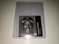 Barry Bonds 1991 Who's in Baseball BLACK COVER PAPER CARD