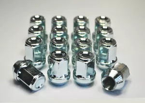 16 x 1/2 Zoll halber Zoll UNF, 19 mm Sechskantlegierung Radmuttern (Zink) - Bild 1 von 2