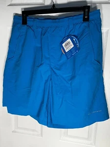 Pantalones Cortos Columbia PFG Para Hombre Medianos Azul Backcast III Baúl de Agua 6" Malla Forrado UPF - Imagen 1 de 11