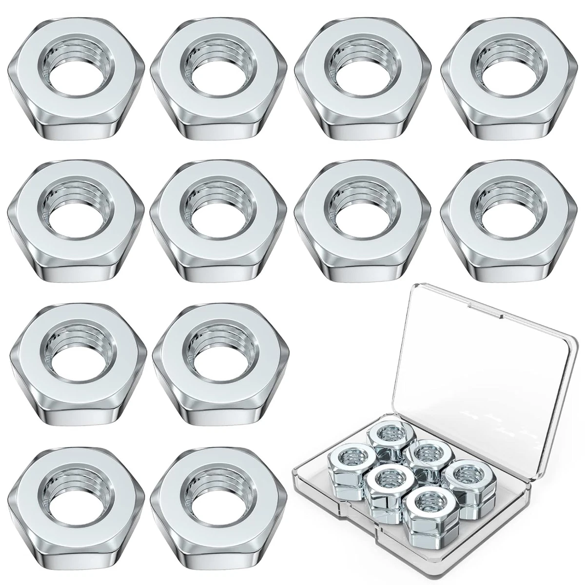 10x M8 Guide Bar Nuts Pour Stihl MS 180 250 381 361 440 660
