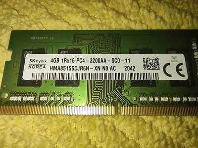 8GB DDR4 PC4 Laptop Memory for HP ENVY x360 15M Notebooks - Image 1 of 4