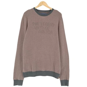 Pullover Vintage Pme Legend Para Hombre Rayas De Algodón Talla L - Picture 1 of 8