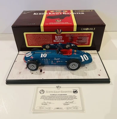 Tony Bettenhausen 1955 #10 Indy 500 Carousel 1 1/18 Diecast #4504 - Brand New - Image 1 of 4