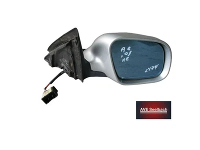 Audi A6 4B Specchio Esterno Destro Anno 2001 LY7W Argento Chiaro - Immagine 1 di 2