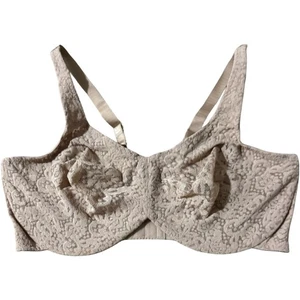 Wacoal 65547 Lace Full Coverage Bra 40DD Beige - Picture 1 of 4