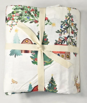 Pottery Barn Christmas in the Country 3 Pc Sheet Set MISSING 1 PILLOWCASE - NWOT - Image 1 of 4