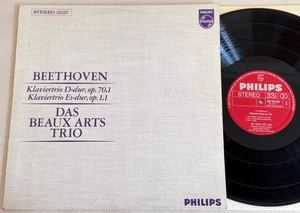 BEAUX ARTS TRIO BEETHOVEN Piano Trios Op.70/1 Op.1/1 ED1 PHILIPS 802782 MINT - Picture 1 of 3