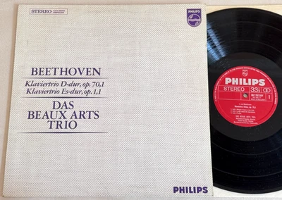 BEAUX ARTS TRIO BEETHOVEN Piano Trios Op.70/1 Op.1/1 ED1 PHILIPS 802782 MINT - Image 1 of 3