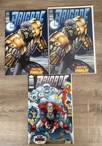 Brigade Band 1 #4 (2 Exemplare) Band 2 #1 (3 Hefte Lot) 1993 Bild Comics Sehr guter Zustand - Bild 1 von 6