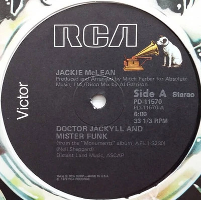 Jackie McLean - Doctor Jackyll And Mister Funk (VINYL) Foto 1 de 3