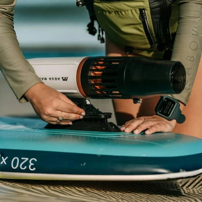 AQUA MARINA BLUEDRIVE X PRO POWER FIN Snorkel Scuba Dive Scooter Electric Motor - image 1 of 4