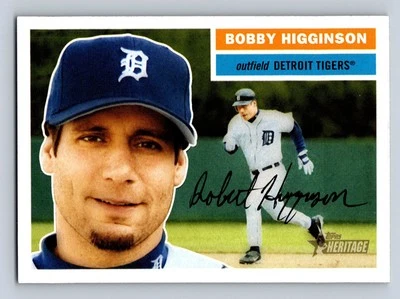 2005 Topps Heritage #280 Bobby Higginson Detroit Tigers - NM/MT - Image 1 of 2