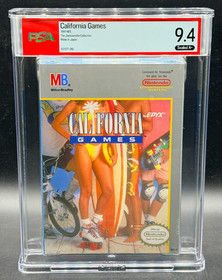California Games Nintendo NES Milton Bradley Scell&eacute; Neuf PSA 9.4 A+ NON WATA