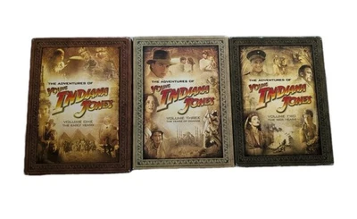 The Adventures of Young Indiana Jones The Complete Series Vol 1-3 DVD Box Sets - Image 1 of 4