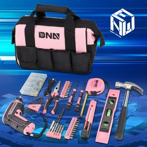 44Pcs Household DIY Hand Tool Cordless Screwdriver Pliers Hex Keys Utility Knife - Imagen 1 de 9