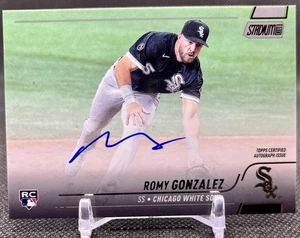 2022 Topps Stadium Club Romy Gonzalez Rookie Autograph! - White Sox (AU, RC) - Bild 1 von 2