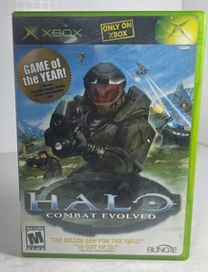 Halo Combat Evolved Microsoft Xbox 2001 Videospiel komplett CIB - Bild 1 von 6