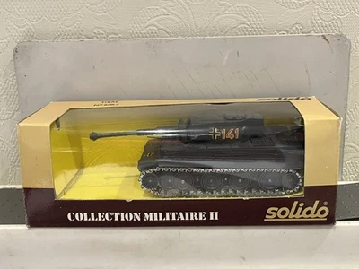 Solido WWII German Tigre Tank #6063 & Accessories..Excellent.. - Image 1 of 4