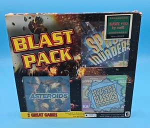 Atari 2600 Classics - BLAST PACK SPACE INVADERS, ASTEROIDS, PLUS 30 ATARI GAMES - Picture 1 of 24