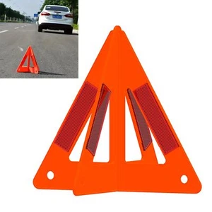 Road Safety Emergency Breakdown Warning EU Standard Triangle Reflective Board - Picture 1 of 7