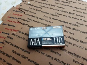 Cassette blank TDK MA-110 ,new and sealed old stock from 80s,90s - Picture 1 of 3