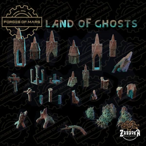 Basing Bits - Land of Ghosts - Scenery Pieces (x27) - Imagen 1 de 1