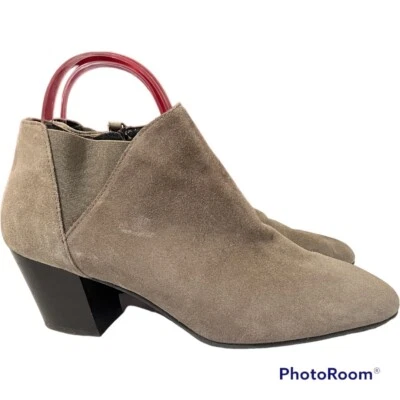 Botines AQUATALIA talla 8 terciopelo gris oscuro (o crema oscura) Foto 1 de 4