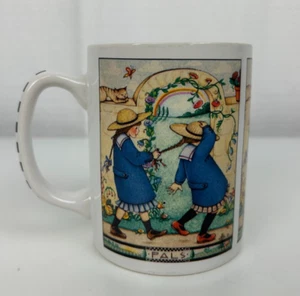 Taza de café Mary Engelbreit tinta PALS de colección coleccionable ME - Imagen 1 de 3