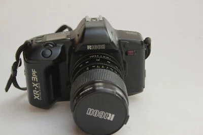 RICOH XR-X3pf AUTO 1/3000 Shutter SLR FILM CAMERA WITH LENS &CASE - Image 1 of 4