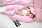 9ft / 12ft Comfort U Pillow & Case - Full Total Body Pregnancy Maternity Support