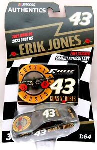 Erik Jones Guns N' Roses NASCAR Authentics ~ avec autocollant ~ moulé sous pression échelle 1:64