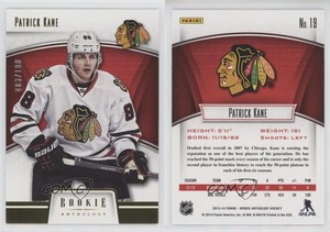 2013-14 Panini Rookie Anthology Gold /100 Patrick Kane #19