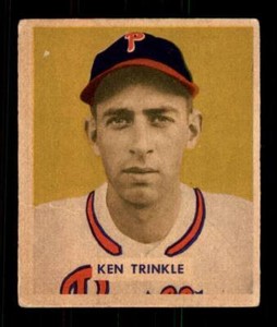 1949 Bowman #193 Ken Trinkle - VG+