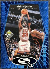 1998-99 Upper Deck UD Choice Starquest Blue Michael Jordan Insert #SQ30 - Bulls