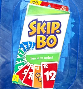 Skip-Bo Family Card Game by Mattel 2+ Players Ages 7+ Complete - Picture 1 of 6