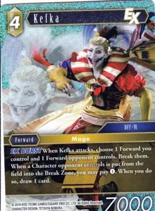 FINAL FANTASY TCG 1 X KEFKA 10-135 S FOIL/HOLO - Picture 1 of 1