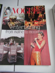 VOGUE ENTERTAINING FROM MAINE TO MOOMBA Magazine ONLY COPY ON EBAY! - Picture 1 of 1