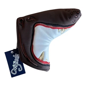 CUBIERTA DE PUTTER CUCHILLA DE GOLF ORIGINAL DE EDICIÓN LIMITADA PRG. TIBURÓN, CALCETÍN, 3 PUTT - Imagen 1 de 3