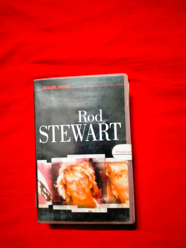 Rod Stewart Master Series RARE orig Cassette tape INDIA indian Clamshell 1998 - Image 1 of 4