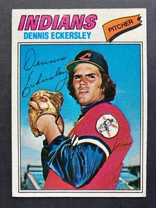1977 Topps #525 Dennis Eckersley (Cleveland Indians) HOF! 2nd YEAR! - Picture 1 of 2