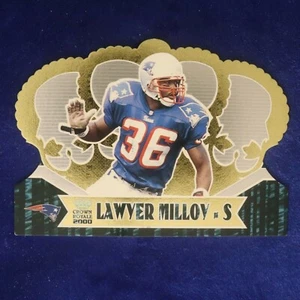 2000 Pacific Trading Card Crown Royale Die-Cut #61: Lawyer Milloy (DC-586) - Bild 1 von 1
