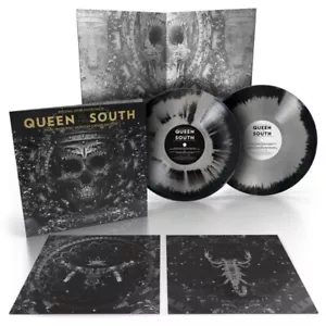 Moroder\Shockne Queen Of The South OST Black & Silver Swirl 2xLP ltd. 250 SEALED - Picture 1 of 4